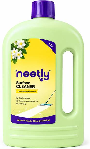 Neetly Jasmine Fresh Surface Cleaner 1L | Long-Lasting Floor & Surface Cleaning Liquid Jasmine