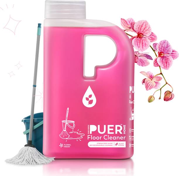 Brand Nourish's Puer Floor Cleaner Kills 99.99% Germs | Disinfectant Surface - Floral Fresh