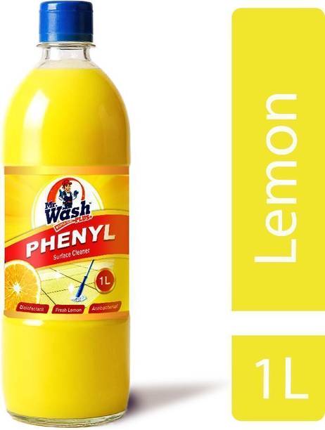 Mr wash Plus Phenyl Lemon Floor Cleaner & Disinfectant Liquid – 1L LEMON