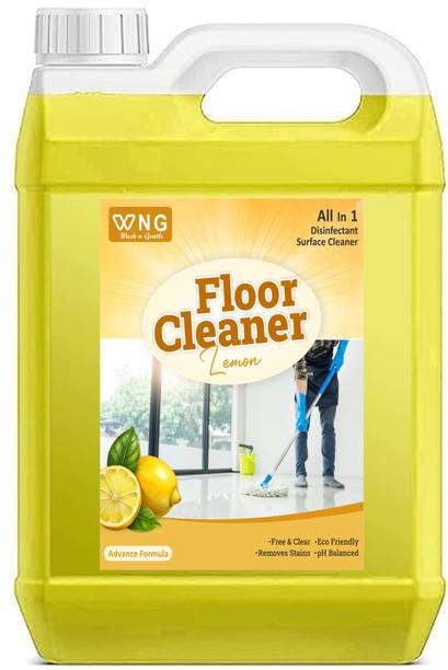WNG Disinfectant Floor Cleaner For Ceramic, & Tile Cleaner Kill 99.9 % Germs lemon
