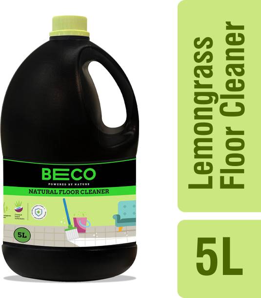 Beco Disinfectant Floor Cleaner Natural Germ Kill Formula Lemongrass & Basil Freshness