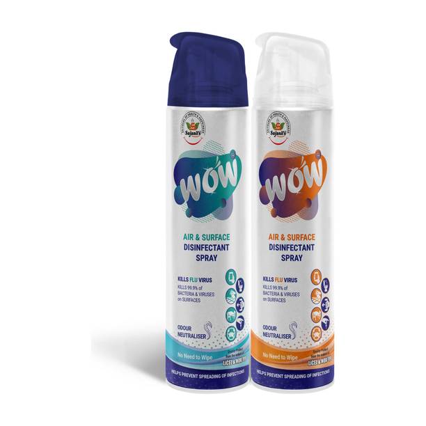 WOW Surface Disinfectant Aerosols Floral