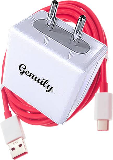 Genuily 80 W SuperVOOC 6 A Wall Charger for Mobile with Detachable Cable