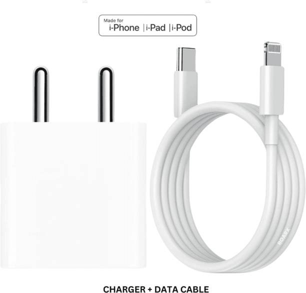 RoarX 20 W PD 3.1 A Wall Charger for Mobile with Detachable Cable