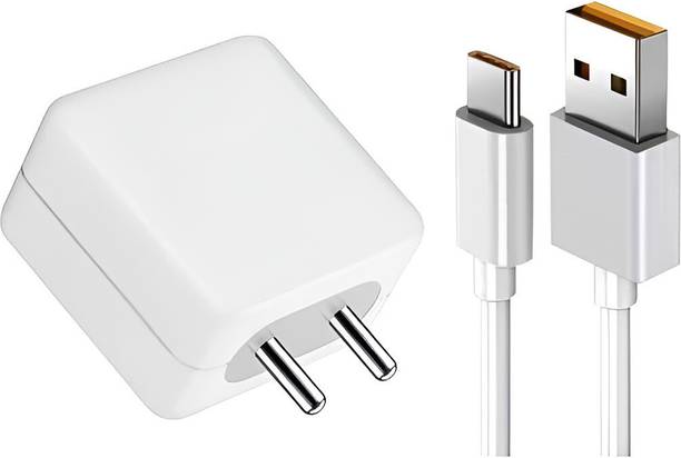 Zybux 80 W SuperVOOC 6 A Wall Charger for Mobile with Detachable Cable