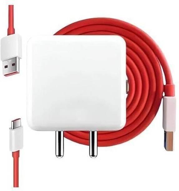 OnePlus 85 W Warp 6 A Wall Charger for Mobile with Detachable Cable
