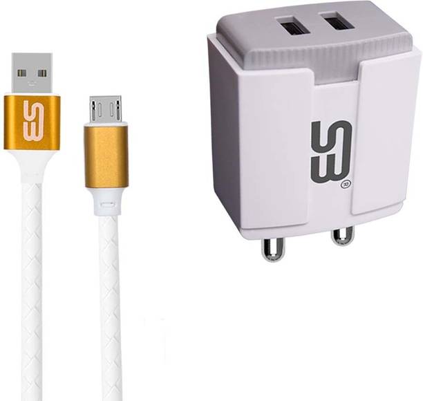 SB 12 W 3.4 A Wall Charger for Mobile with Detachable Cable