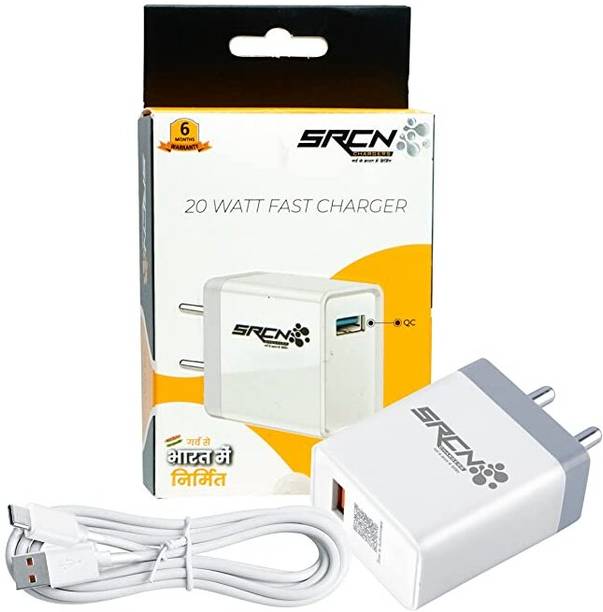 SRCN 20 W Quick Charge 2.4 A Wall Charger for Mobile