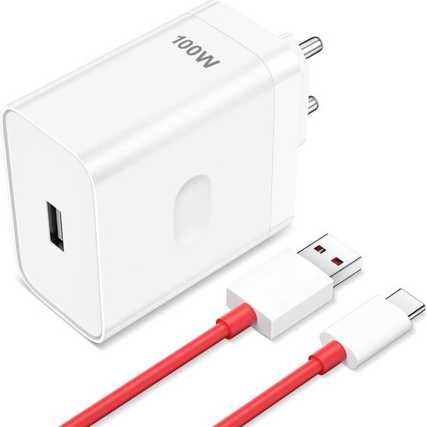 SB 100 W SuperVOOC 9 A Wall Charger for Mobile with Detachable Cable