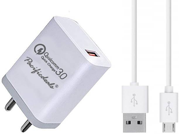 Pacificdeals 18 W Quick Charge 2 A Mobile Charger with Detachable Cable