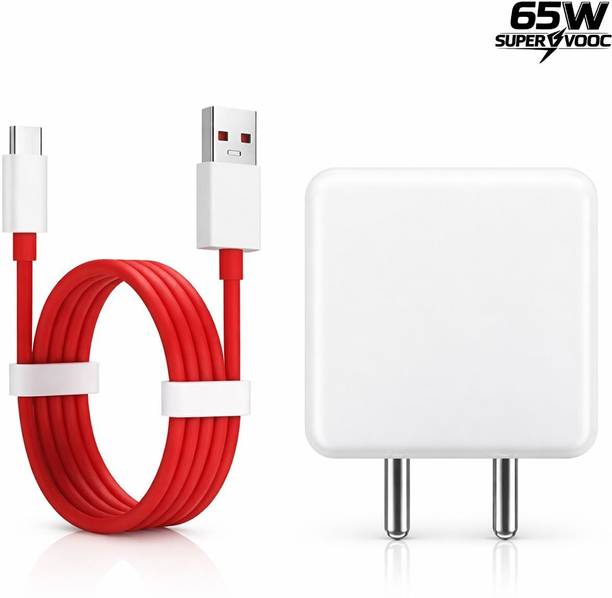 RVAT 65 W SuperVOOC 6 A Single Port Mobile Charger with Detachable Cable