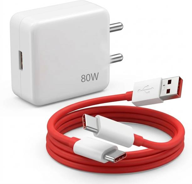 ultraRAP 80 W SuperVOOC 6 A Wall Charger for Mobile with Detachable Cable