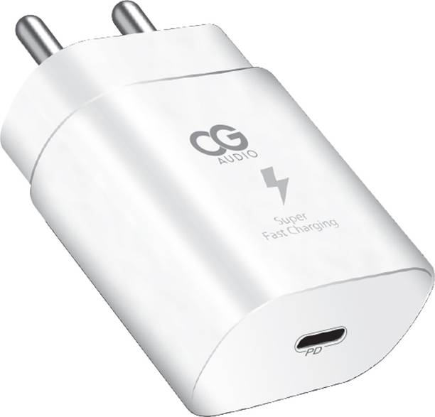 OG AUDIO 45 W Quick Charge 4.8 A Wall Charger for Mobile with Detachable Cable
