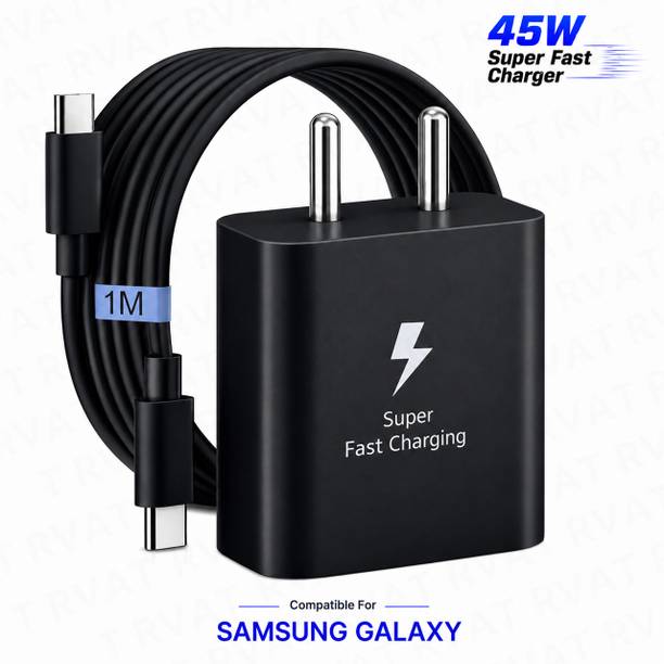 RVAT 45 W PD 5 A Wall Charger for Mobile with Detachable Cable