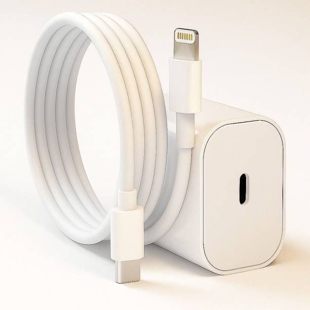 RVAT 20 W PD 3 A Wall Charger for Mobile with Detachable Cable