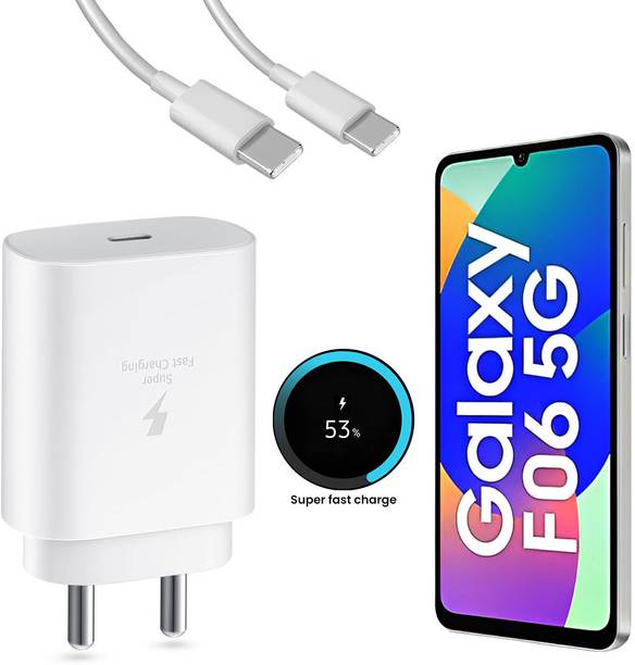 MAK 25 W Quick Charge 3.1 A Wall Charger for Mobile with Detachable Cable