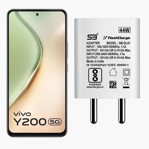 SB 44 W 4 A Wall Charger for Mobile with Detachable Cable