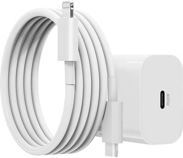 KARWAN 20 W PD 2.5 A Single Port Mobile Charger with Detachable Cable