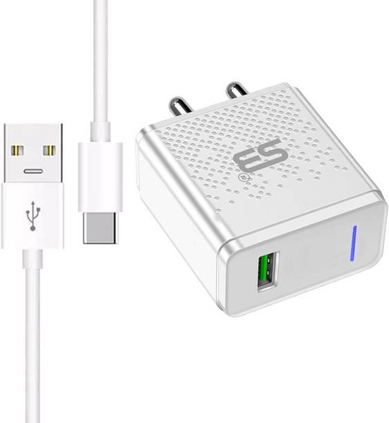 SB 18 W Quick Charge 3.1 A Wall Charger for Mobile with Detachable Cable
