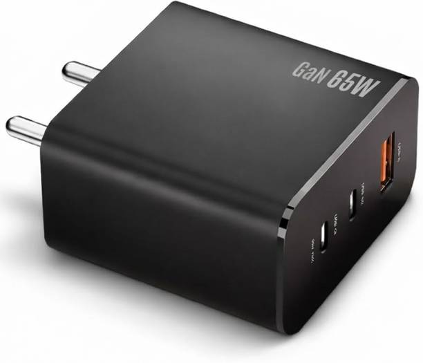 MAK 65 W GaN 5 A 3 Port Mobile Charger