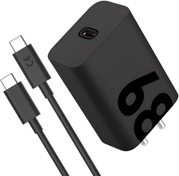 MGEdge 68 W TurboPower 3.0 3 A Wall Charger for Mobile with Detachable Cable