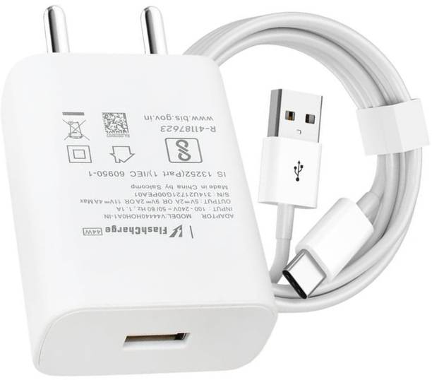 IARYZ ORIGINAL 44 W Quick Charge 3.1 A Wall Charger for Mobile with Detachable Cable