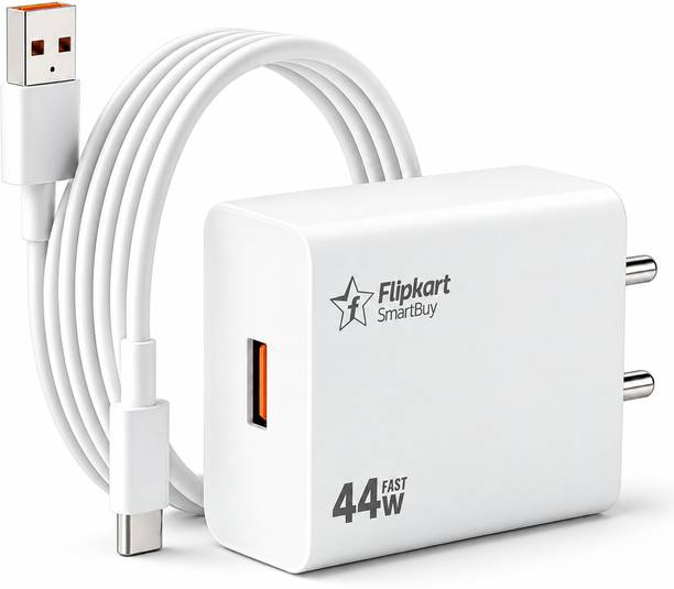 Flipkart SmartBuy 44 W 4 A Wall Charger for Mobile with Detachable Cable