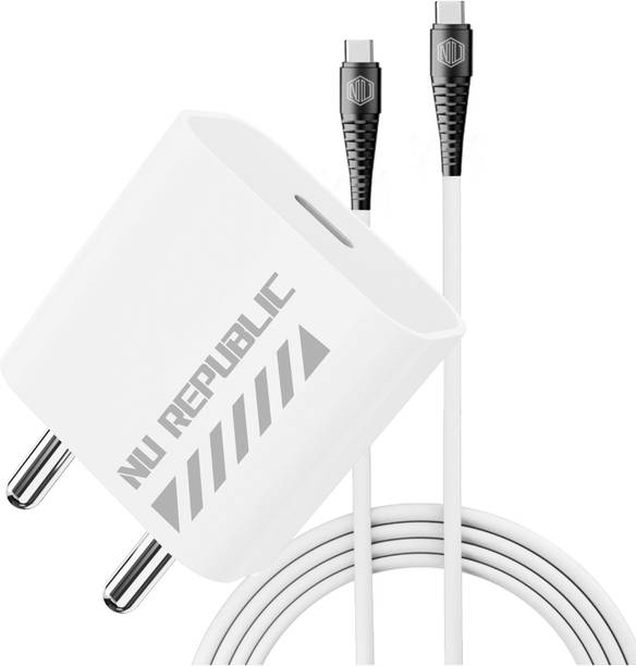 Nu Republic 30 W PD 4 A Wall Charger for Mobile with Detachable Cable