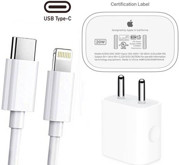 NeroEdge 20 W 3 A Wall Charger for Mobile with Detachable Cable
