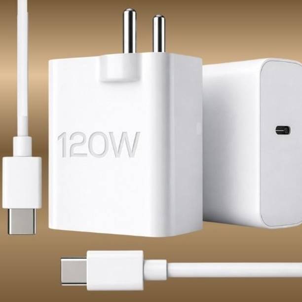 MGEdge 120 W SuperVOOC 5 A Wall Charger for Mobile with Detachable Cable