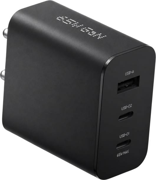 XYNAQ ORIGINAL 65 W Power GaN 3 A Single Port Mobile Charger