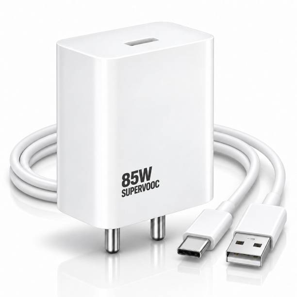 MegVolt 85 W SuperVOOC 7.3 A Wall Charger for Mobile with Detachable Cable