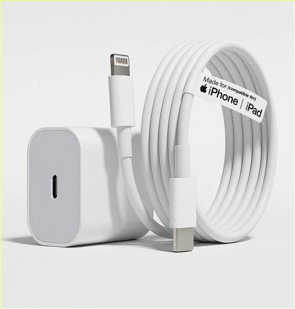 Amozkart 20 W Quick Charge 3.1 A Wall Charger for Mobile with Detachable Cable
