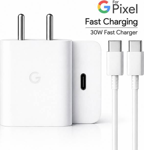 SB 30 W Quick Charge 5 A Wall Charger for Mobile with Detachable Cable