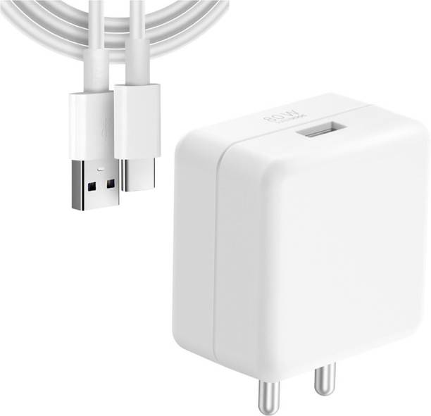 MAK 80 W Quick Charge 4 A Wall Charger for Mobile with Detachable Cable