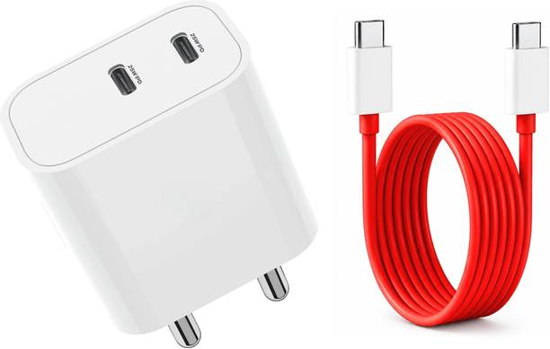 OnePlus 80 W SuperVOOC 7.3 A Wall Charger for Mobile with Detachable Cable