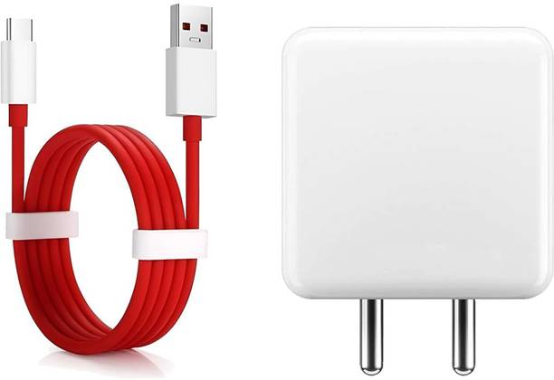 Sthetik 65 W SuperVOOC 6 A Wall Charger for Mobile with Detachable Cable