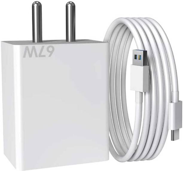 CPOWER 67 W Quick Charge 6.5 A Wall Charger for Mobile with Detachable Cable