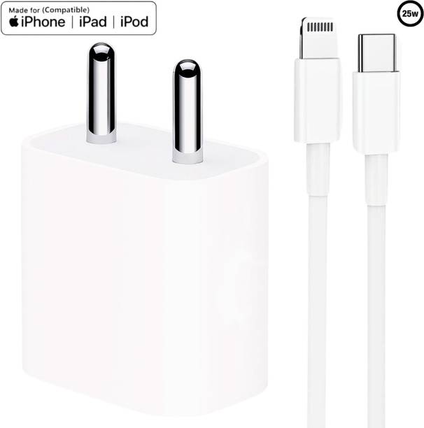 RoarX 25 W Quick Charge 3.1 A Wall Charger for Mobile with Detachable Cable