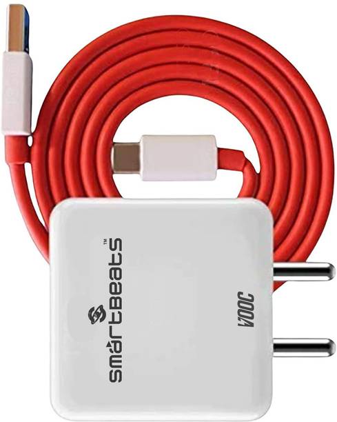 Smartbeats 65 W VOOC 6 A Wall Charger for Mobile with Detachable Cable
