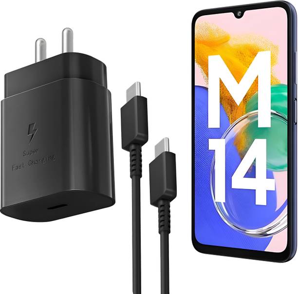 Zybux 25 W PD 3 A Wall Charger for Mobile with Detachable Cable