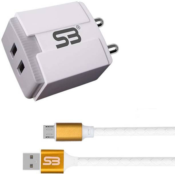 SB 12 W 3.4 A Wall Charger for Mobile with Detachable Cable