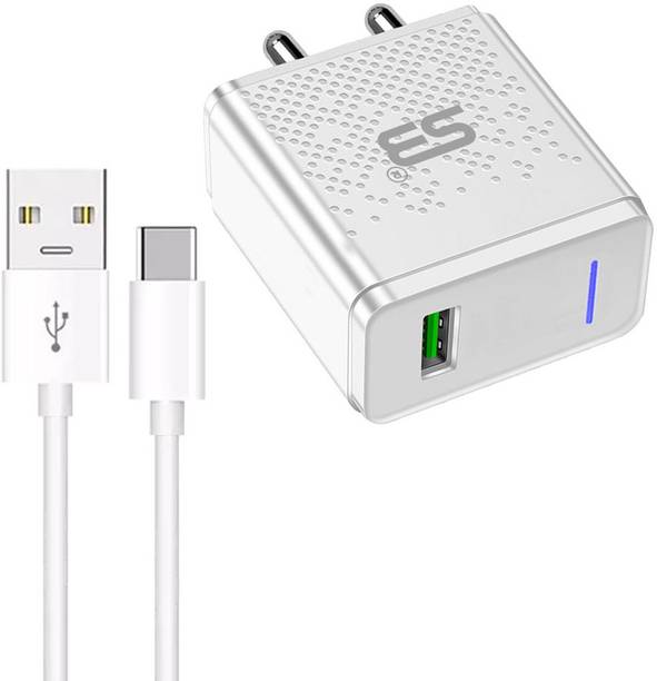 SB 18 W Quick Charge 3.1 A Wall Charger for Mobile with Detachable Cable