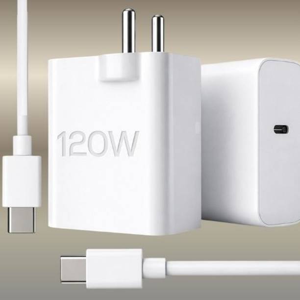 deshit 120 W Quick Charge 3 A Wall Charger for Mobile with Detachable Cable