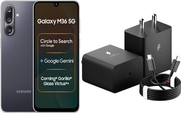 deshit 45 W Supercharge 5 A Wall Charger for Mobile with Detachable Cable