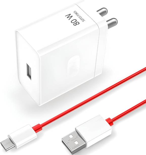 MOBEO 33 W SuperVOOC 4.8 A Wall Charger for Mobile with Detachable Cable
