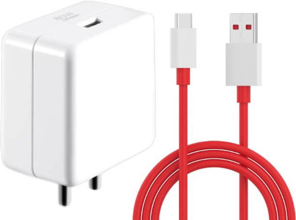 OnePlus 80 W SuperVOOC 7.3 A Wall Charger for Mobile with Detachable Cable