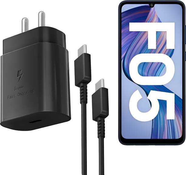 Zybux 25 W PD 3 A Wall Charger for Mobile with Detachable Cable