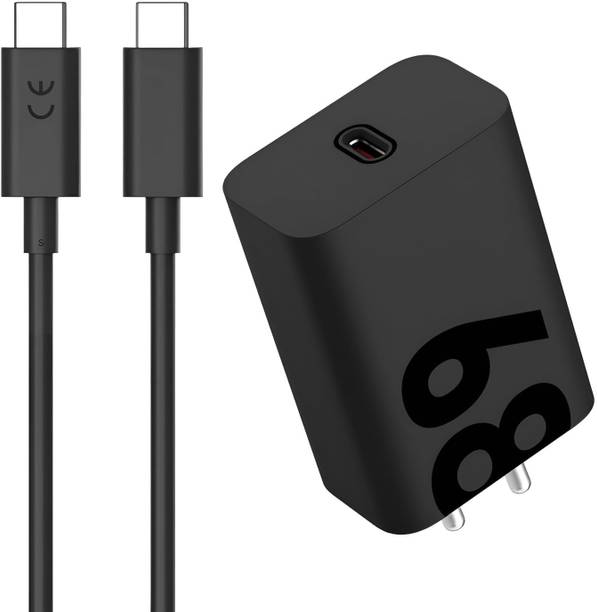 TROST 68 W TurboPower 3.0 6 A Wall Charger for Mobile with Detachable Cable