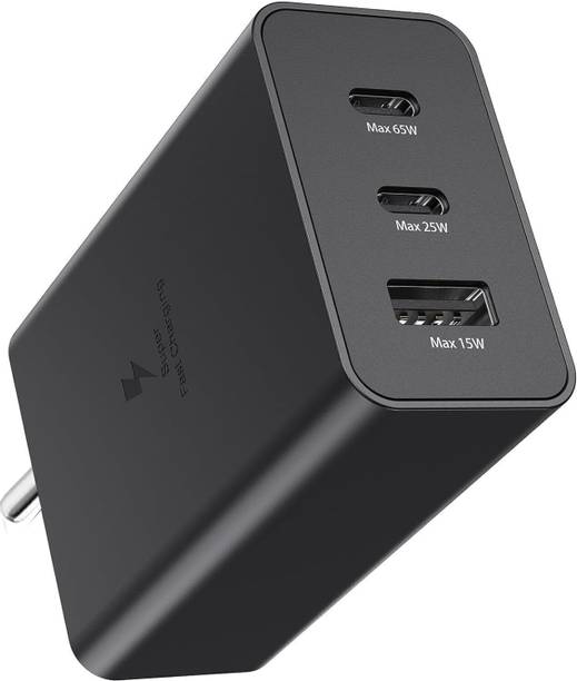 OWEIZIOR 65 W Supercharge 5.4 A Wall Charger for Mobile
